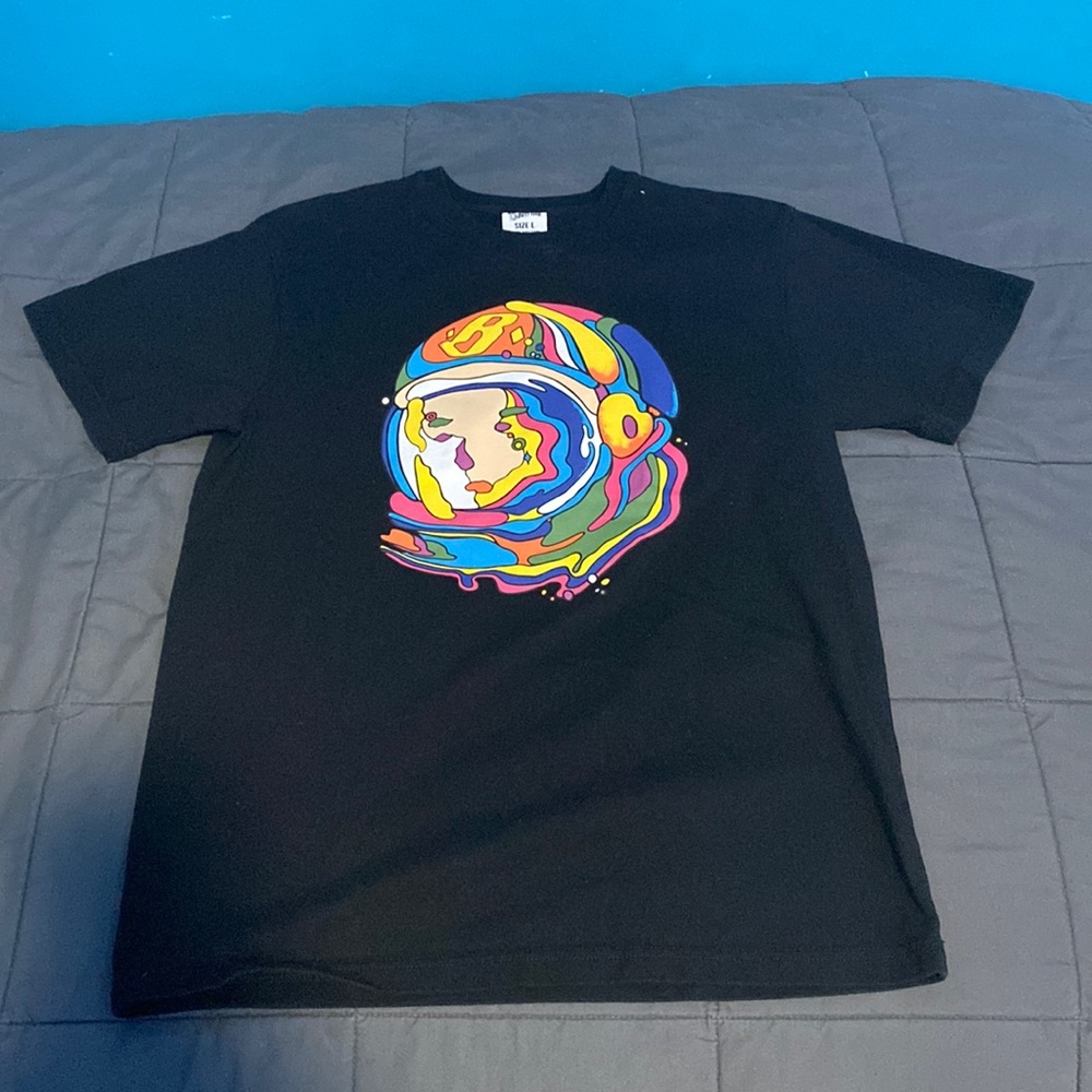 Black Billionaire Boys Club Rainbow Astronaut Graphic Tee